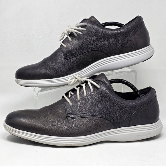 Cole Haan Grand Tour Oxford Java/Cobblestone Plain Toe Men’s Size 12 M Pre-owned